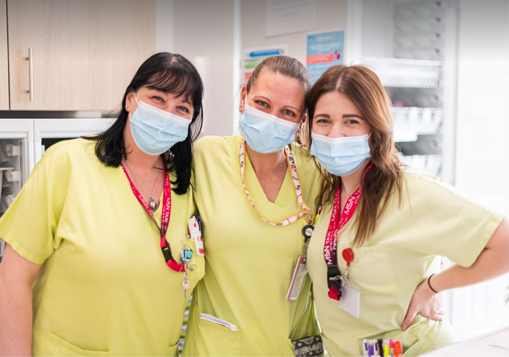 Photo equipe infirmiere - Clinique Rhena Strasbourg